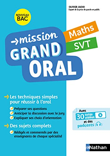 Mission Grand Oral Maths SVT