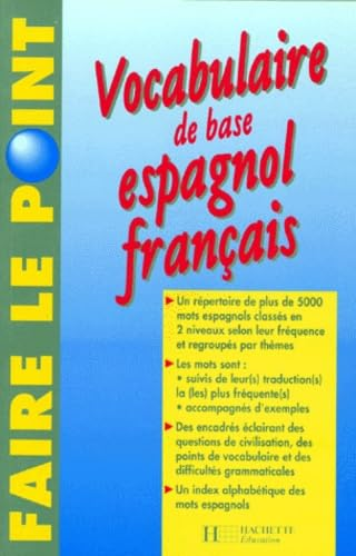 Vocabulaire de base espagnol-français