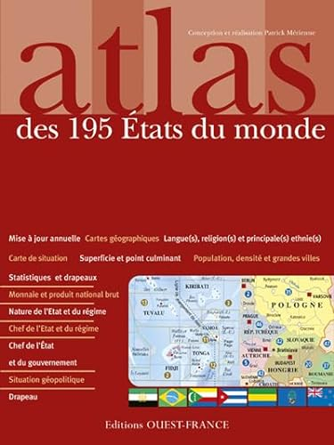 Atlas des 195 Etats du monde